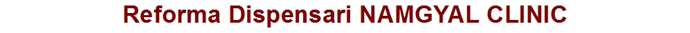 Reforma Dispensari NAMGYAL CLINIC
